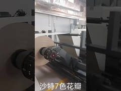 Автомобильный бумажный ролик для ролика Флексопресс с анилокс и циклинер с быстрым изменением структуры