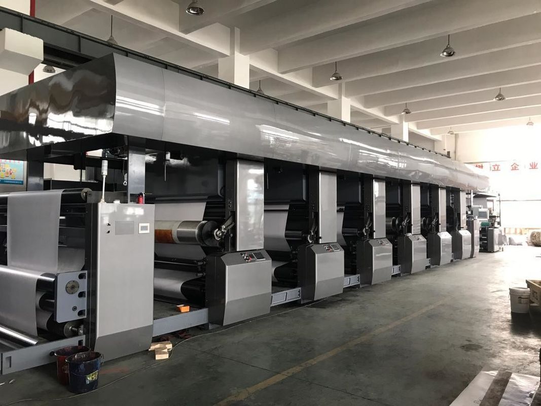 Широкий диапазон бумажной картонной гибкой печатной машины с питанием 380V 3pH 50Hz и 7 цветами