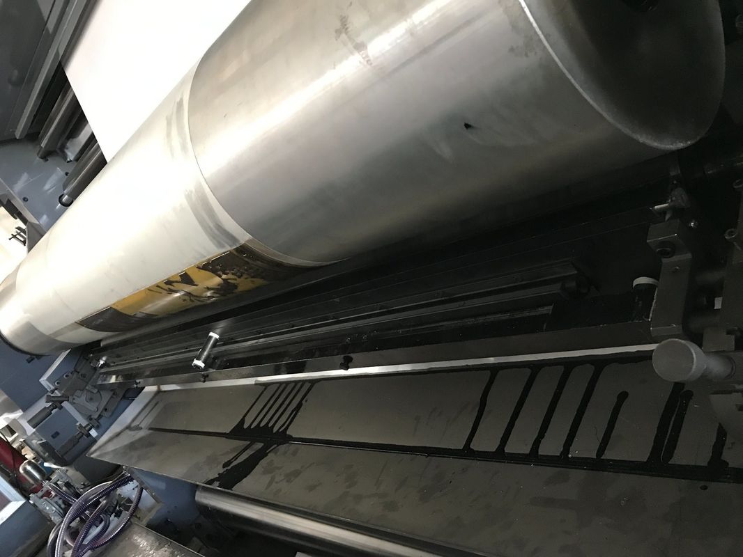 Широкий диапазон бумажной картонной гибкой печатной машины с питанием 380V 3pH 50Hz и 7 цветами
