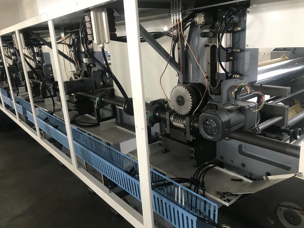 6 цветовой флексографический цветовой печатный стакан с 380V 415V 440V 220V питанием