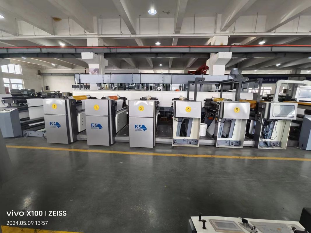 8 Цветовая съедобная бумага Pp N Нетканый пакет Mylar Кубок Коробка Пакет Флексографический принтер Флексографская печатная машина Цена