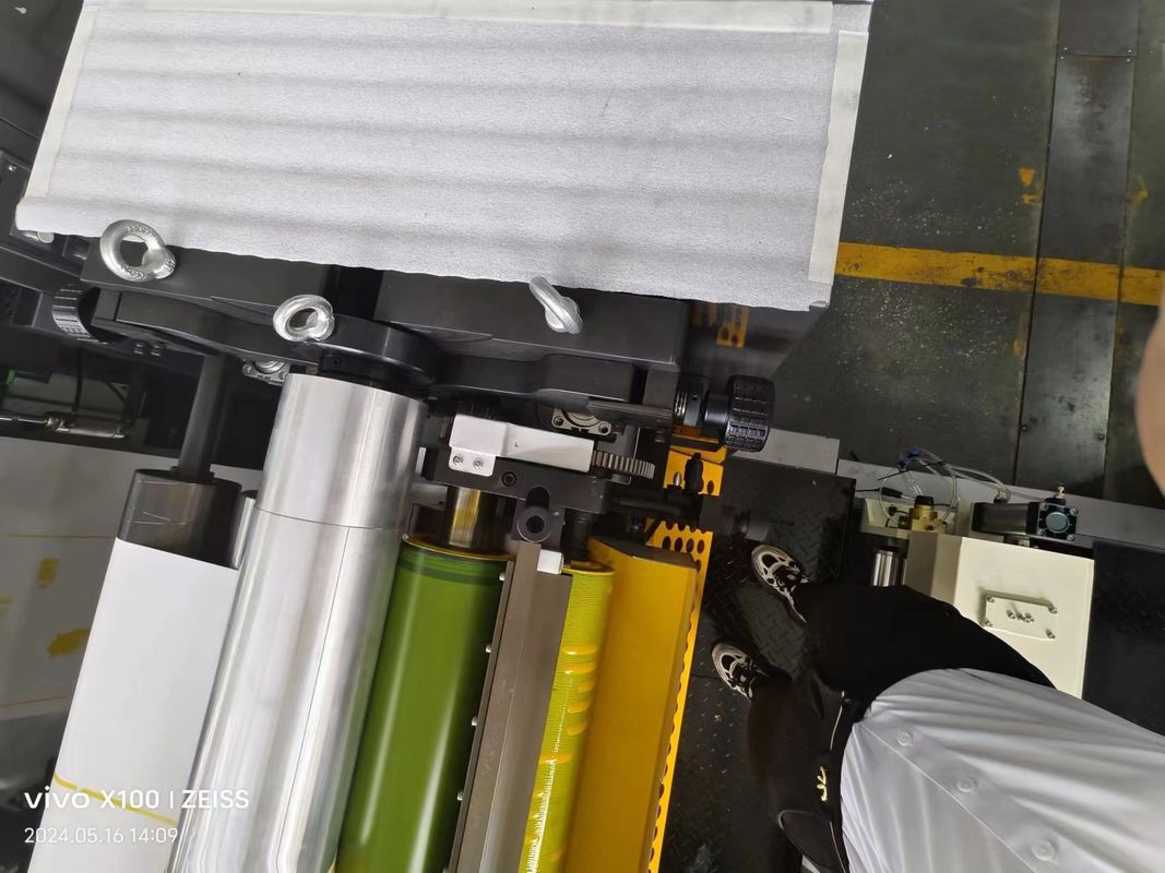 8 Цветовая съедобная бумага Pp N Нетканый пакет Mylar Кубок Коробка Пакет Флексографический принтер Флексографская печатная машина Цена