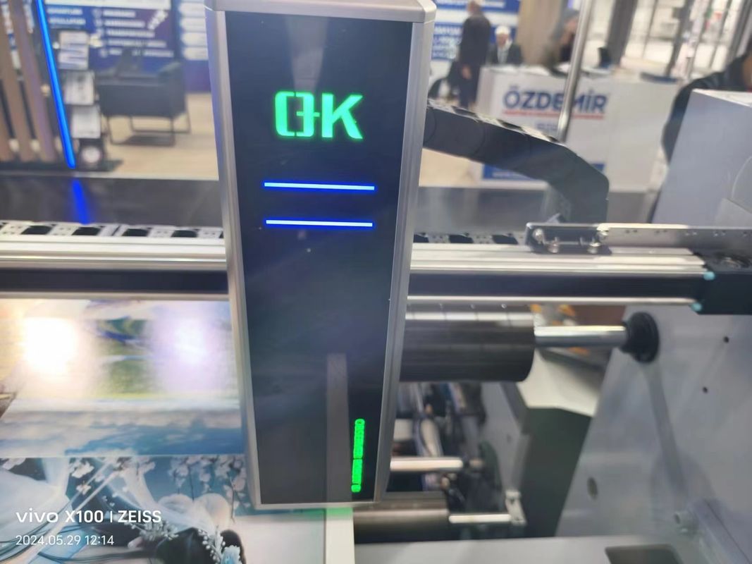 Высокоскоростная 4-цветовая флексопринтерная печатная машина с флексографической печатной машиной