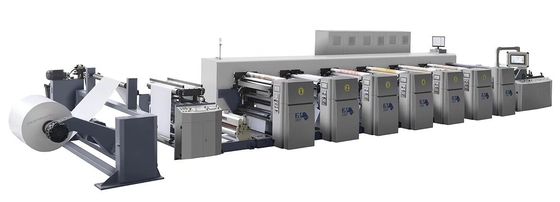 Скорость печати 200 м/мин Печатная пленка BOPP Flexo с передовыми технологиями